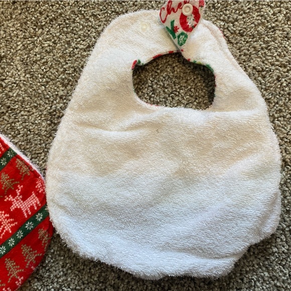 Handmade Christmas Bibs - Picture 2 of 2